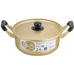 豊味庵アルミ鍋２４ｃｍ　【お取り寄せ品】１０営業日以内届