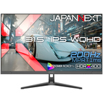 ゲーミングディスプレイ　３１．５型／２５６０&times;１４４０／ブラック　ＪＮ－ＩＰＳ３１５Ｇ２００Ｑ　■２営業日内届