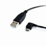 Ｍｉｃｒｏ　ＵＳＢケーブル／Ｌガタヒダリムキ　ＵＵＳＢＨＡＵＢ１ＬＡ　■お取り寄せ品