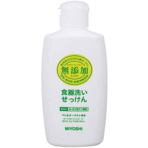 無添加食器洗いせっけん　本体　３７０ｍｌ
