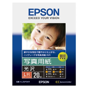 写真用紙＜光沢＞　（Ｌ判／２０枚）　■お取り寄せ品