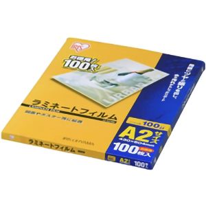 ラミネートフィルム１００μ　Ａ２　１００枚入り　■お取り寄せ品