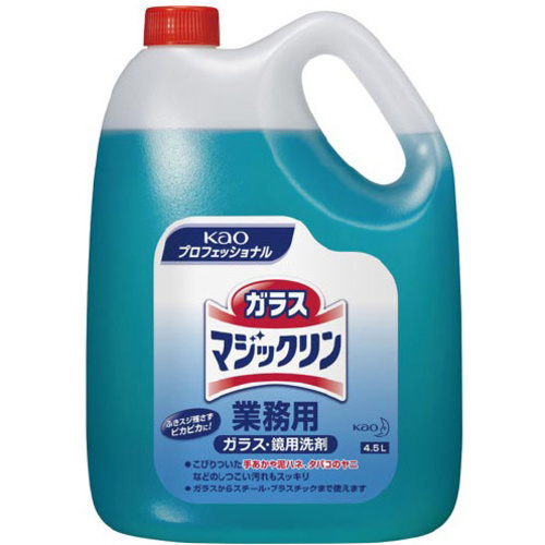 ガラスマジックリン業務用　４．５Ｌ×８