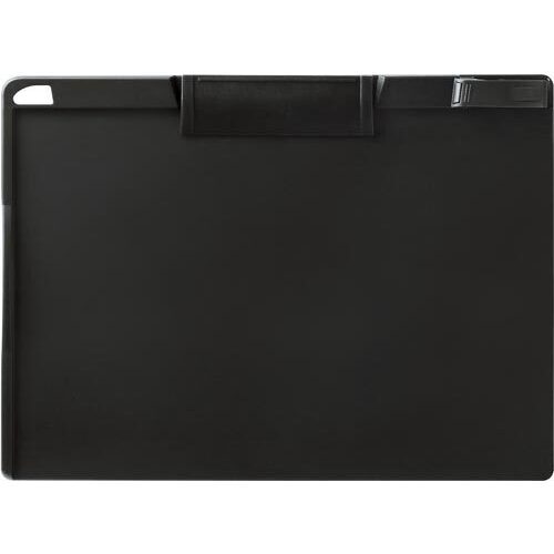 抗菌　クリップボード　Ａ４ヨコ　ブラック　５枚