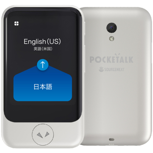 ＰＯＣＫＥＴＡＬＫ　（ポケトーク）　Ｓ　グローバル通信（２年）付き　ホワイト　ＰＴＳＧＷ　■お取り寄せ品