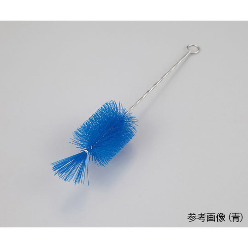 試験管洗浄ブラシ（ＰＢＴ毛）　青　２２０&times;５０&times;&phi;４０ｍｍ　ＡＢＴ－Ｓ１ＰＢ　４－２０９８－０２　●ご注文は８個から