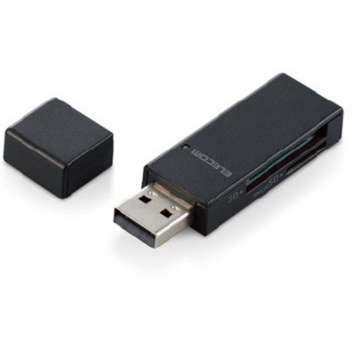 カードリーダー　ＳＤ／ｍｉｃｒｏＳＤ　ブラック