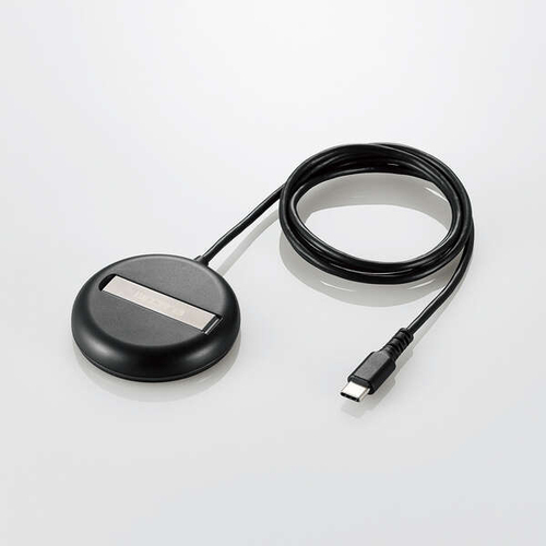 マグネットＱｉ２規格対応ワイヤレス充電器／１５Ｗ／２ｗａｙ／卓上／ブラック　Ｗ－ＭＡ０６ＢＫ　■お取り寄せ品