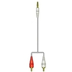 ＤＡＰ用接続コードステレオミニプラグ－ピンプラグ×２（１ｍ）ホワイト　ＣＮ－ＭＰ１００－Ｗ　■お取り寄せ品