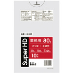 ポリ袋　８０Ｌ　ＧＨ８５　半透明　１０枚&times;５０　【お取り寄せ品】１０営業日以内届