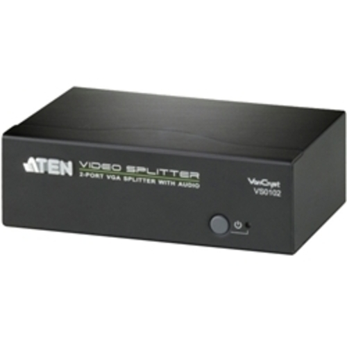 ２ポート　ＶＧＡ・オーディオ分配器　ＶＳ０１０２　■お取り寄せ品