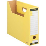 ファイルボックス　Ｔタイプスリム　Ａ４横　黄