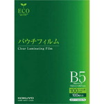 パウチフィルム　１００μ　Ｂ５　１００枚