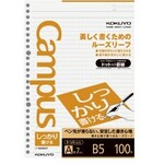 キャンパスルーズリーフしっかり書けるドットＡ罫５冊