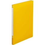 Ｚ式ファイル　ＰＰ製　黄　Ａ４縦背幅１５ｍｍ