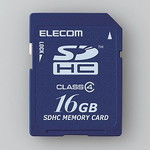 ＳＤＨＣカード／１６ＧＢ／Ｃｌａｓｓ４／法人専用／簡易パッケージ　■お取り寄せ品