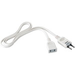 電源延長ケーブル　１ｍ　ホワイト　■お取り寄せ品