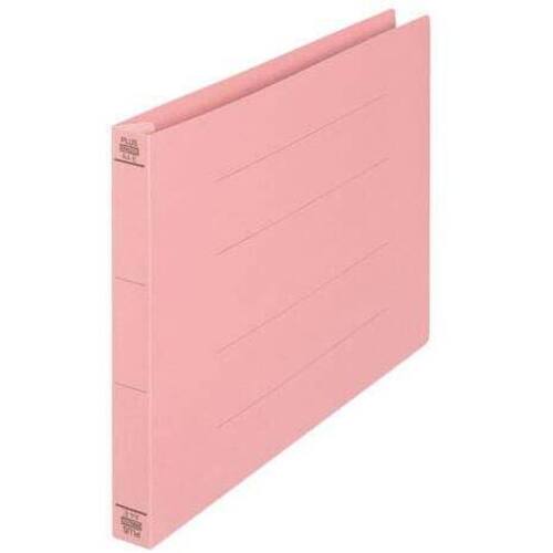 フラットファイル　Ａ４横　厚とじ　ピンク