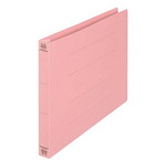 フラットファイル　Ａ４横　厚とじ　ピンク