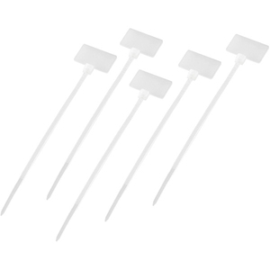 表示板付き結束バンド　２０本　ＢＣＡＫ２０ＷＨ　■２営業日内届