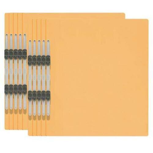 エコノミーフラットファイルＡ４縦　イエロー　１０冊