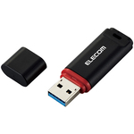 ＵＳＢメモリー／ＵＳＢ３．２（Ｇｅｎ１）対応／キャップ式／データ復旧サービス付／３２ＧＢ／ブラック　■お取り寄せ品