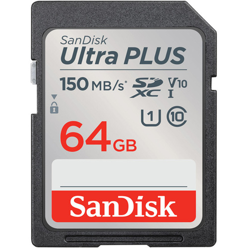 ウルトラ　プラス　ＳＤＸＣ　ＵＨＳ－Ｉ　カード　６４ＧＢ　ＳＤＳＤＵＷＣ－０６４Ｇ－ＪＮ３ＩＮ　■２営業日内届