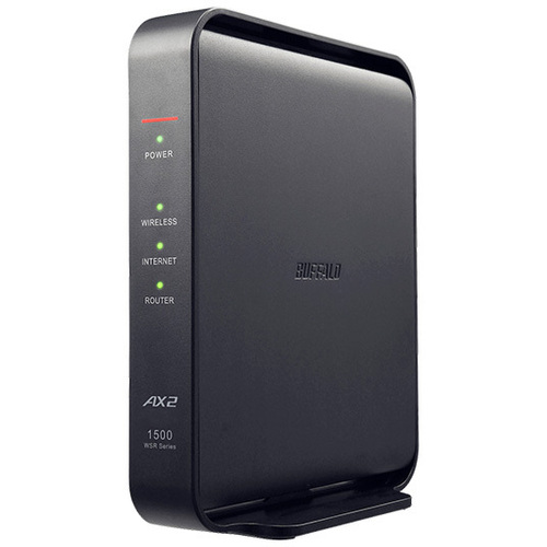 無線ＬＡＮ親機　１１ａｘ／ａｃ／ｎ／ａ／ｇ／ｂ　１２０１＋３００Ｍｂｐｓ　ＷＳＲ－１５００ＡＸ２Ｌ　■２営業日内届