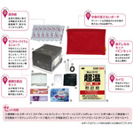 防災レディースセット（ＨＥ）１６袋入　【お取り寄せ品】８営業日以内届