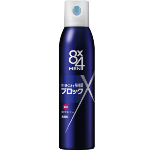 ８×４メン　デオドラント　スプレー　無香料×６　【お取り寄せ品】５営業日以内届