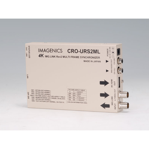４Ｋ映像対応ＨＤＭＩ信号同軸延長器・マルチ画面対応受信器　ＣＲＯ－ＵＲＳ２ＭＬ　■お取り寄せ品