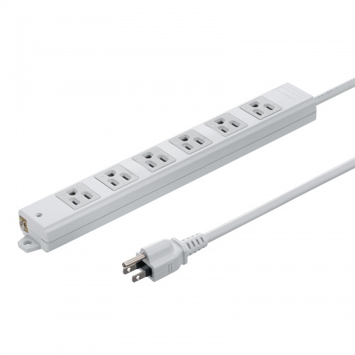 工事物件タップ（３Ｐ・６個口・３ｍ）　ＴＡＰ－ＫＳ６Ｎ－３　■お取り寄せ品