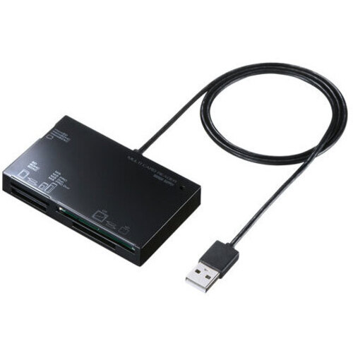 ＵＳＢ２．０　カードリーダー　ＡＤＲ－ＭＬ１９ＢＫＮ　■お取り寄せ品