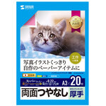 インクジェット用両面印刷紙・厚手（Ａ３サイズ・２０枚入り）　ＪＰ－ＥＲＶ５ＮＡ３Ｎ　■お取り寄せ品