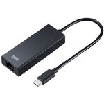 ＵＳＢ３．２　Ｔｙｐｅ－Ｃ－ＬＡＮ変換アダプタ（２．５Ｇｂｐｓ対応）　ＵＳＢ－ＣＶＬＡＮ６ＢＫ　■お取り寄せ品