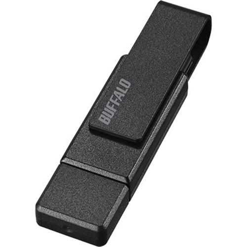 ＵＳＢ３．２（Ｇｅｎ１）対応　Ｔｙｐｅ－Ａ／Ｃ両対応　回転式ＵＳＢメモリー　１２８ＧＢ　ブラック　■お取り寄せ品