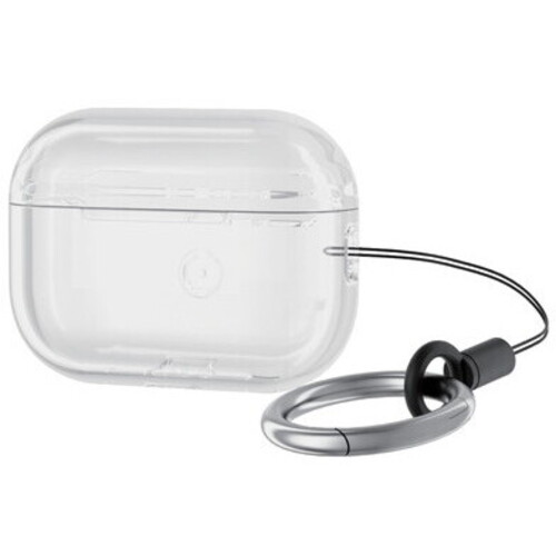 ＡｉｒＰｏｄｓ　Ｐｒｏ　第２世代対応アクセサリ／ソフトケース／カラビナ付き／クリア　■お取り寄せ品