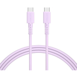 ＭＯＴＴＥＲＵ　ケーブル　ＵＳＢ　Ｃ－Ｃ　２ｍ　ペールアイリス　ＭＯＴ－ＳＣＢＣＣＧ２００－ＰＵ　■お取り寄せ品