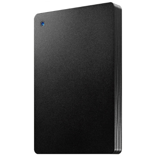 ＵＳＢ　５Ｇｂｐｓ対応ポータブルＨＤＤ　１ＴＢ　ブラック　ＨＤＰＨ－ＵＴＶ１Ｋ　■お取り寄せ品