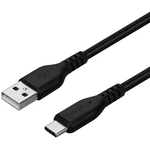 ＵＳＢケーブル／Ａ－Ｃ／超タフ／１．５ｍ／ブラック　ＯＷＬ－ＣＢＡ４ＣＡ１５－ＢＫ　■お取り寄せ品