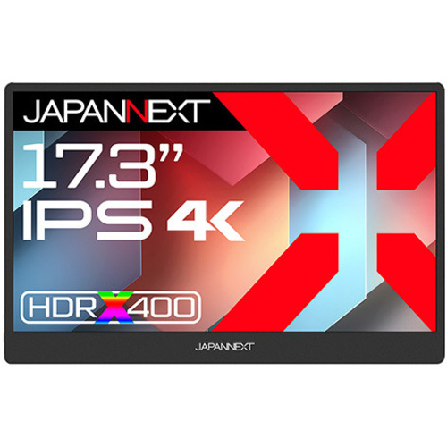 液晶ディスプレイ　１７．３型／３８４０×２１６０／ブラック　ＪＮ－ＭＤ－ＩＰＳ１７３Ｕ　■２営業日内届