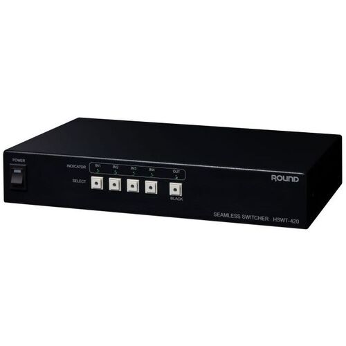 シームレスＨＤＭＩ　４ｃｈセレクター（４入力１出力、業務用、外部制御対応）　ＨＳＷＴ－４２０　■お取り寄せ品