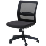 オフィスチェアーＬＥ－１７００－ＢＫブラック　【お取り寄せ品】８営業日以内届