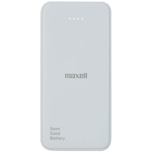 半固体電池採用モバイル充電バッテリー　１００００ｍＡｈ　（ホワイト）　ＭＰＣ－ＣＳＳＢ１００００ＷＨ　■お取り寄せ品