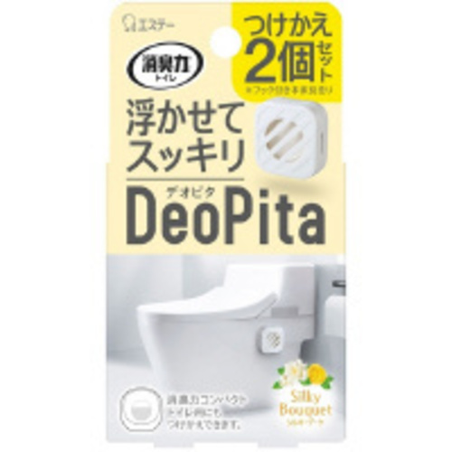 消臭力ＤｅｏＰｉｔａ　トイレかえ２Ｐ　Ｓブーケ