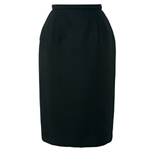 スカート　ブラック　５号　セミロング丈　　ＵＦ３５０８－３