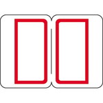 タックインデックス　赤　小　１７６片入