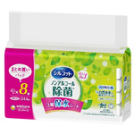 シルコット除菌ウェットノンアルコール詰替４３枚&times;８