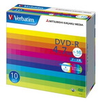 ＤＶＤ－Ｒ　４．７ＧＢ　ＰＣデータ用　１６倍速対応　１０枚スリムケース入り　ワイド印刷可能　■お取り寄せ品