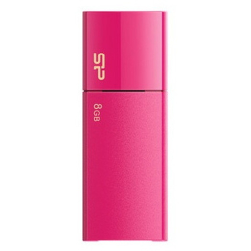 ＵＳＢメモリ　スライド式　Ｂ０５　８ＧＢ　桃